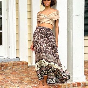 *SOLD*Spell Portobello Maxi Skirt